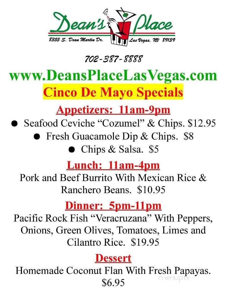 Dean's Place - Las Vegas, NV