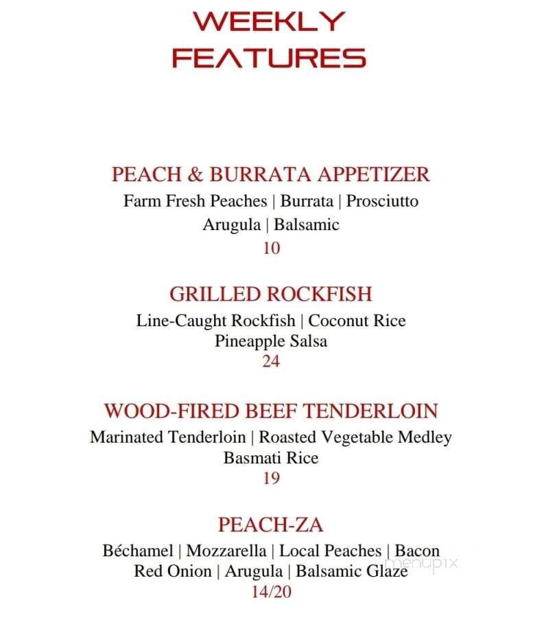 Roma's Old Town Wood-Fired Pizzaria - Winchester, VA menu_pic