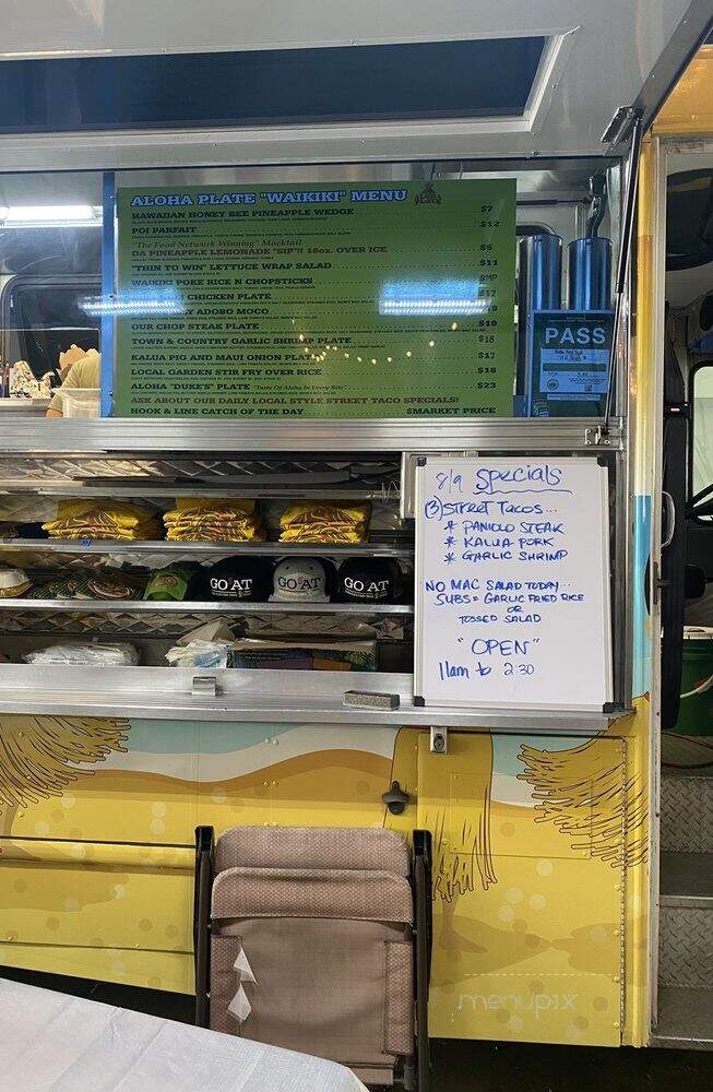 Aloha Plate - Honolulu, HI menu_pic