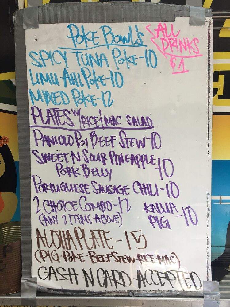 Aloha Plate - Honolulu, HI menu_pic