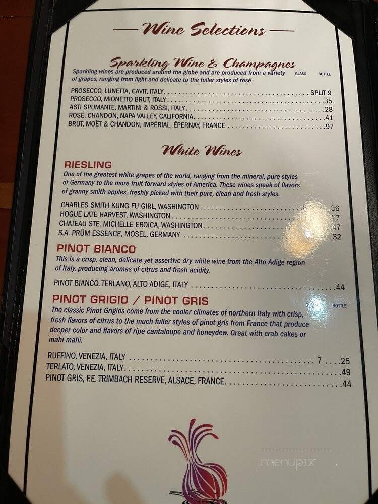 The Braised Onion - Ocala, FL menu_pic