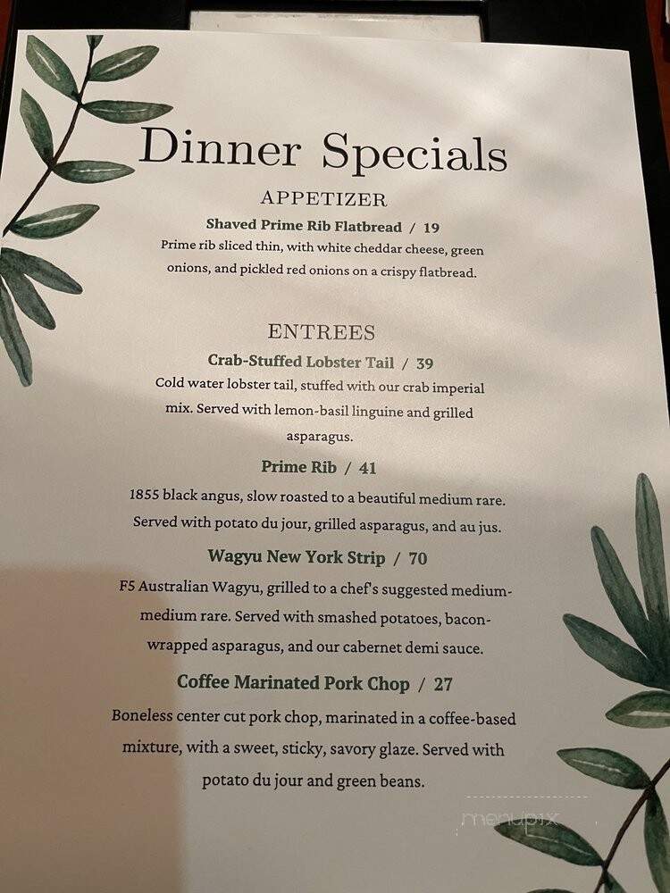 The Braised Onion - Ocala, FL menu_pic