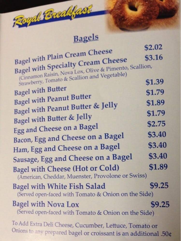 Royal Bagel Bakery Deli - Germantown, MD