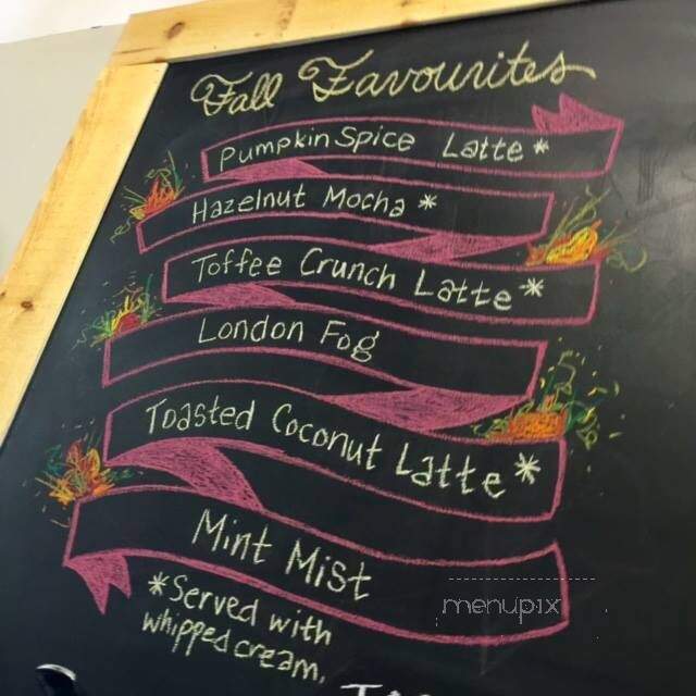 Tin Cup Caffe - Uxbridge, ON menu_pic