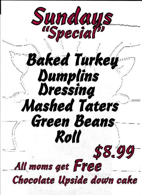 Back Porch Smokehouse - Mount Vernon, KY menu_pic