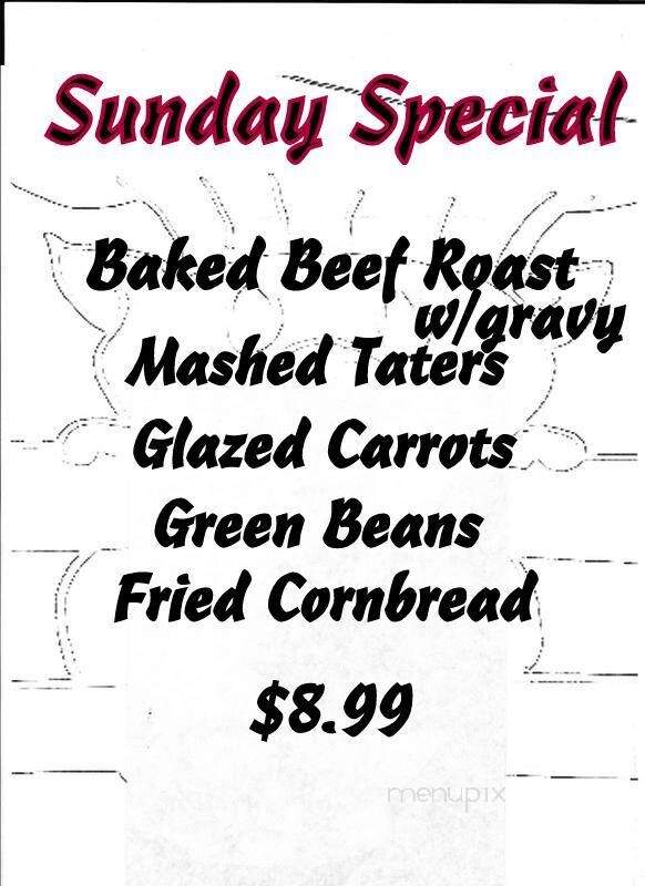 Back Porch Smokehouse - Mount Vernon, KY menu_pic