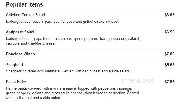 Pizza Burgh - Mckeesport, PA menu_pic