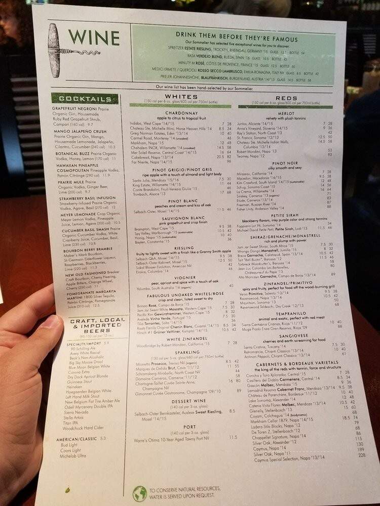 Seasons 52 - Lone Tree, CO menu_pic