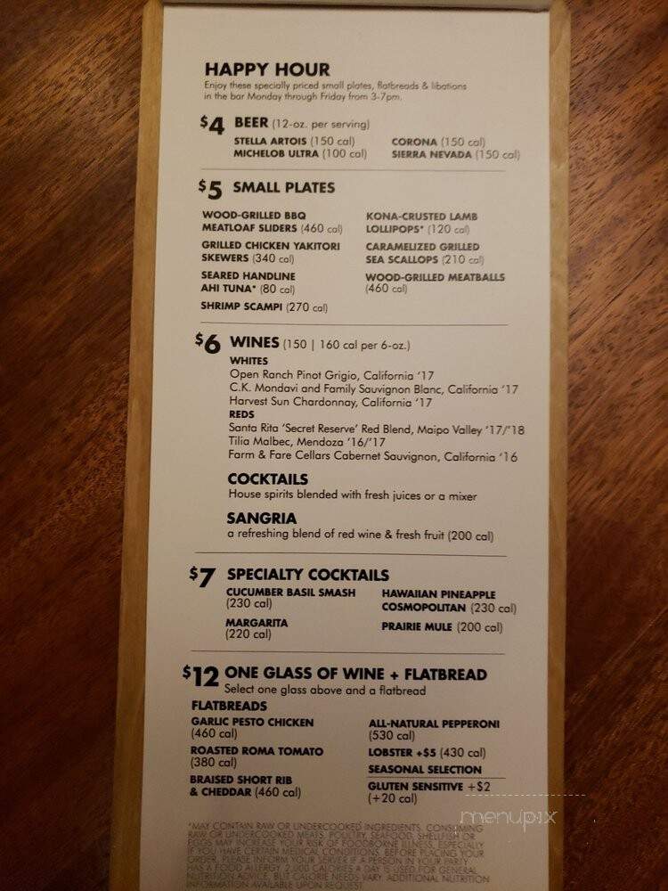Seasons 52 - Lone Tree, CO menu_pic