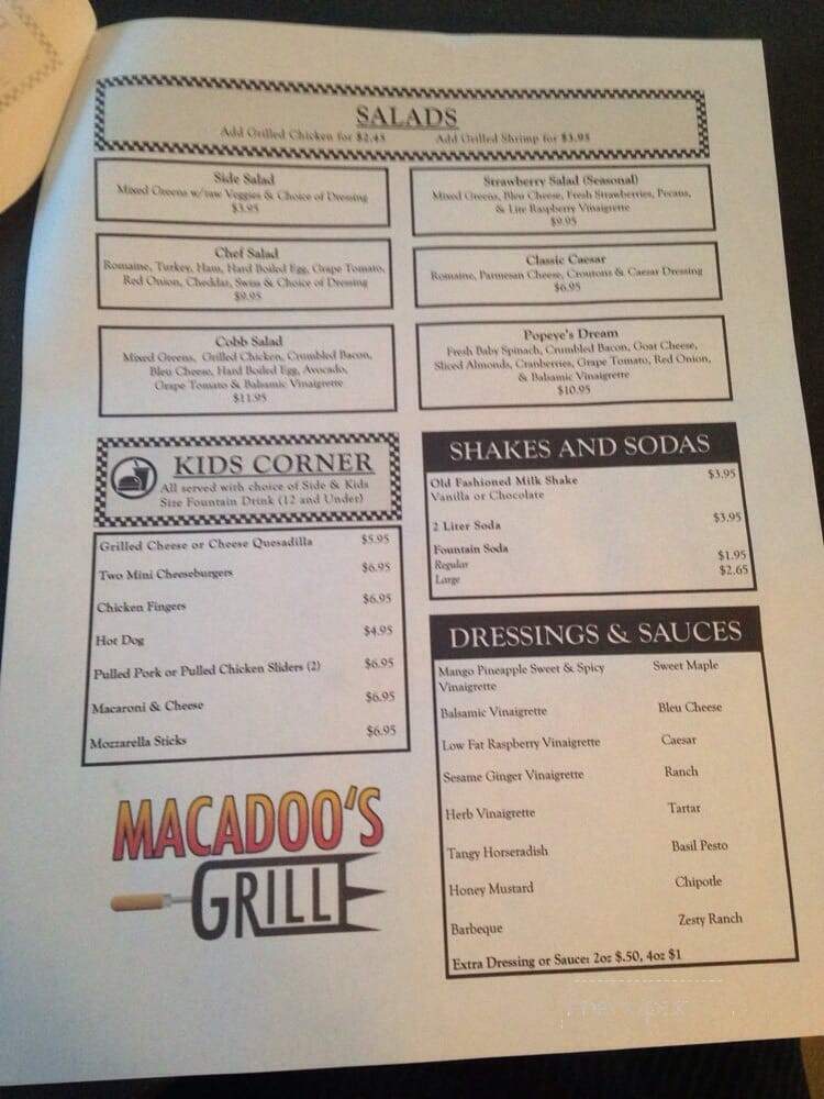 Macadoo's Grille - Northport, NY