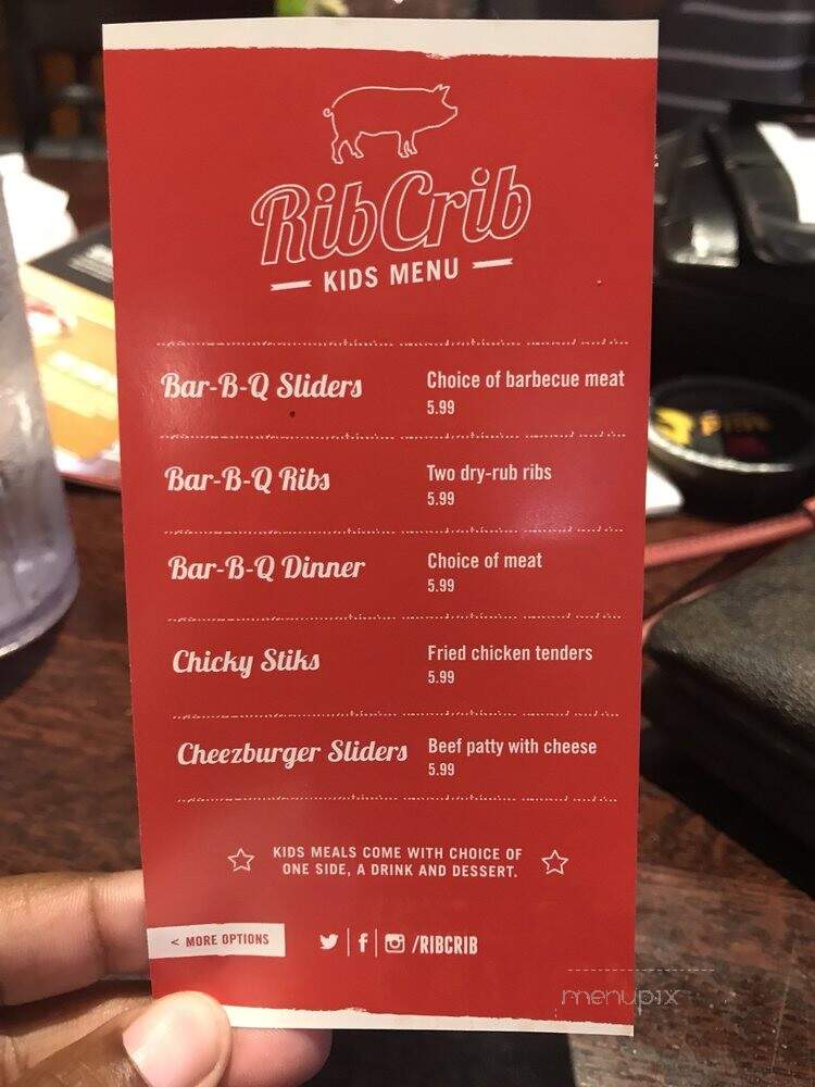 Rib Crib - Ardmore, OK menu_pic