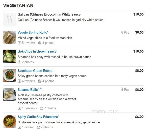 Tso Chinese Takeout & Delivery - Austin, TX menu_pic