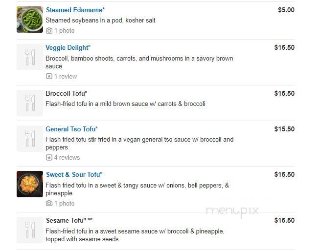 Tso Chinese Takeout & Delivery - Austin, TX menu_pic