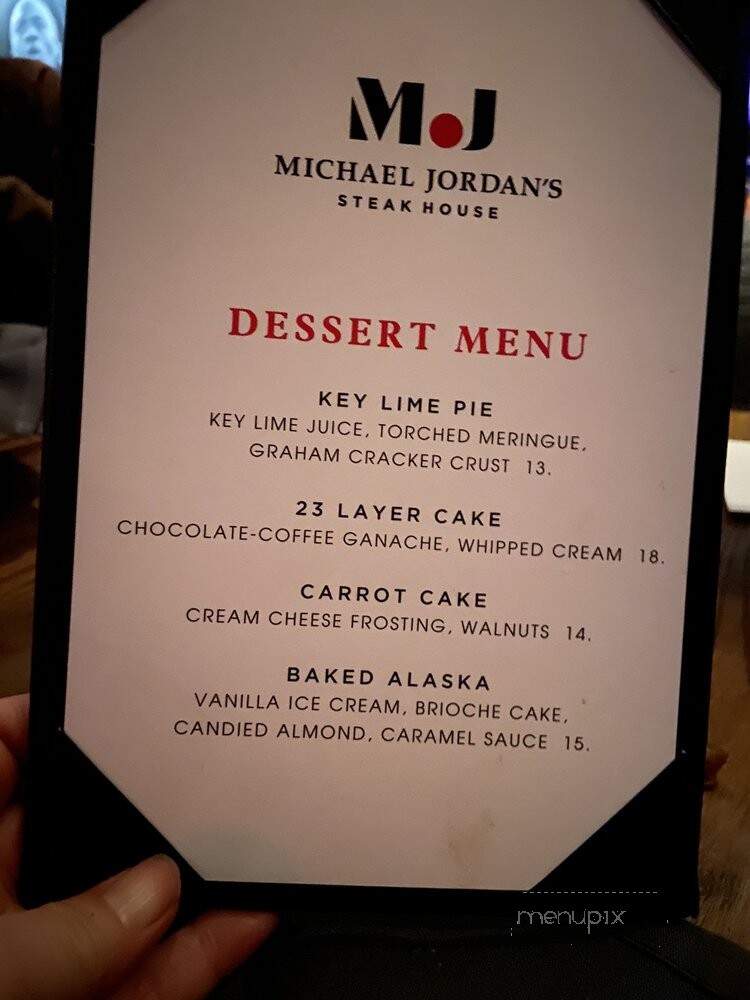 Michael Jordan's 23.Sportcafe - Uncasville, CT menu_pic