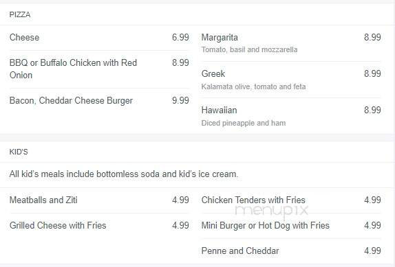 Napper Tandy's - Norwood, MA menu_pic