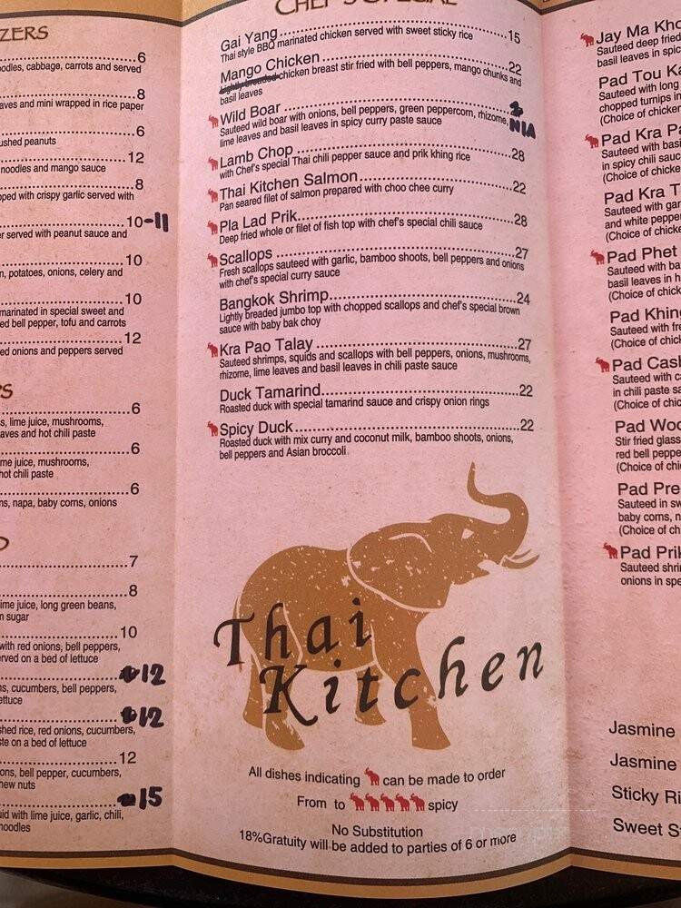 Thai Kitchen - Chester, NJ