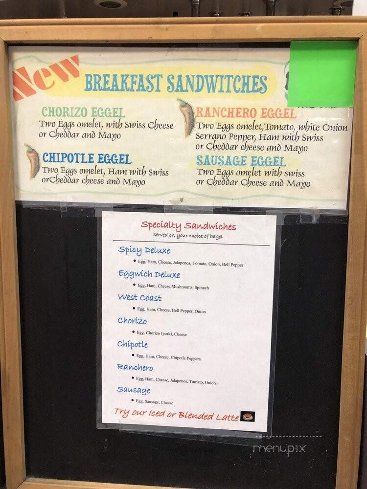 East Coast Bagel Co. - Riverside, CA menu_pic