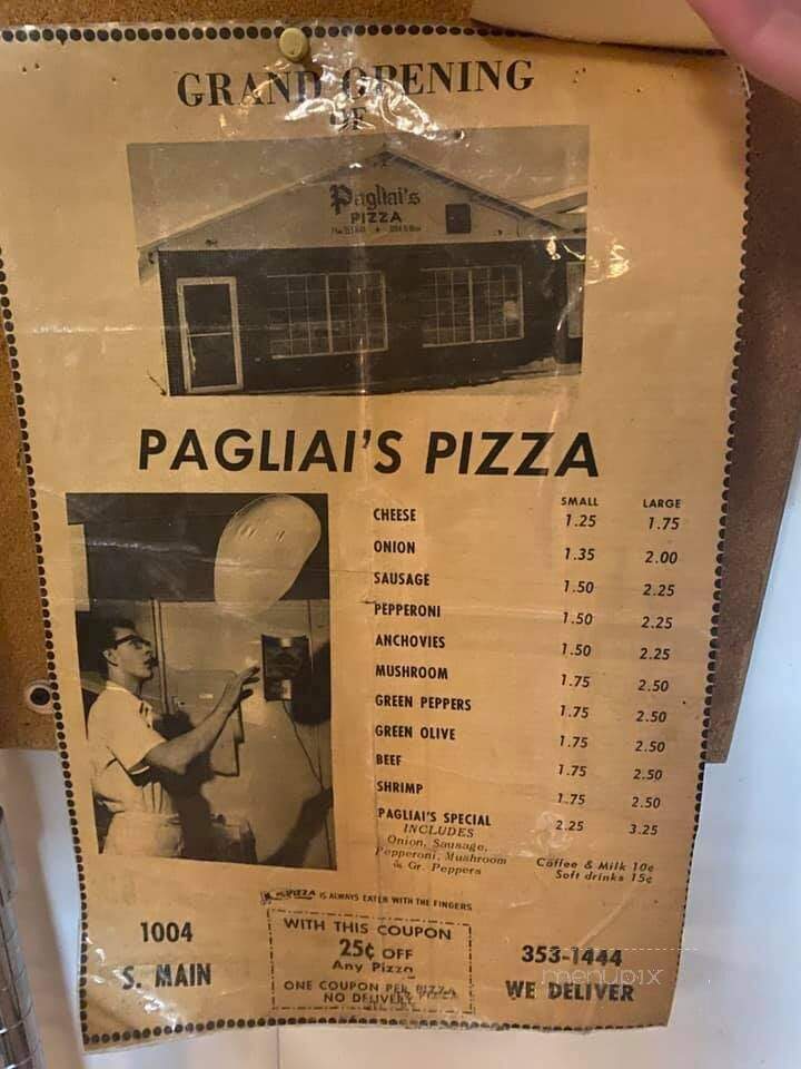 Pagliai's Pizza - Bowling Green, OH menu_pic