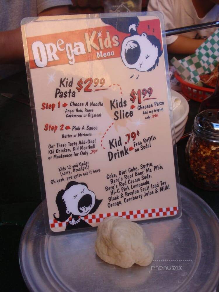 Oregano's Pizza Bistro - Chandler, AZ menu_pic