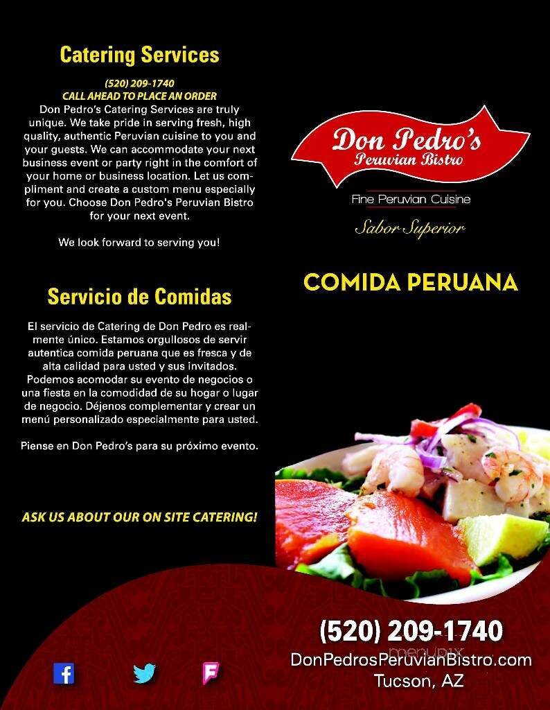 Don Pedro's Peruvian Bistro - Tucson, AZ
