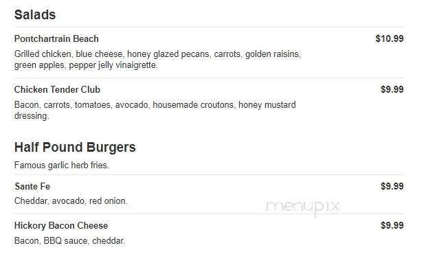 C's Seafood - New Orleans, LA menu_pic