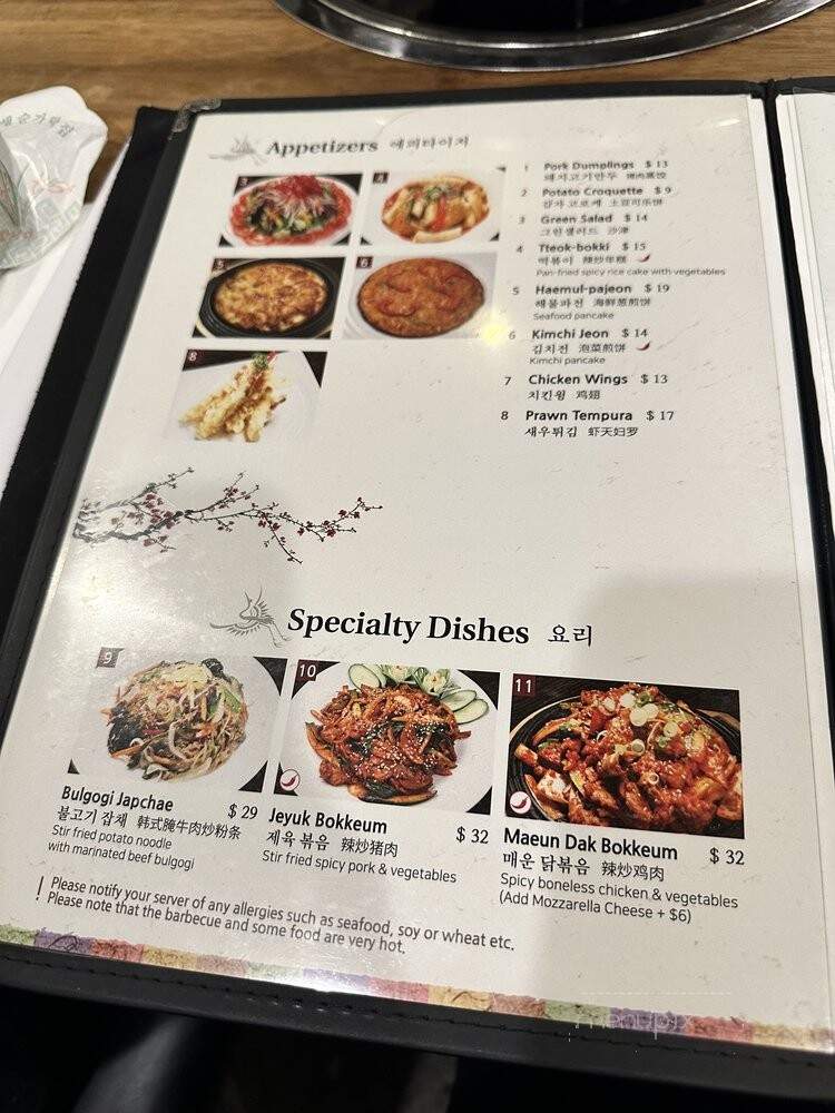 Insadong Korean BBQ and Seafood Restaurant - Coquitlam, BC