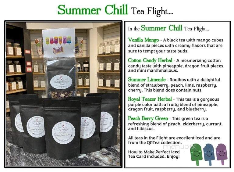 Queen's Pantry Teas - Leavenworth, KS menu_pic