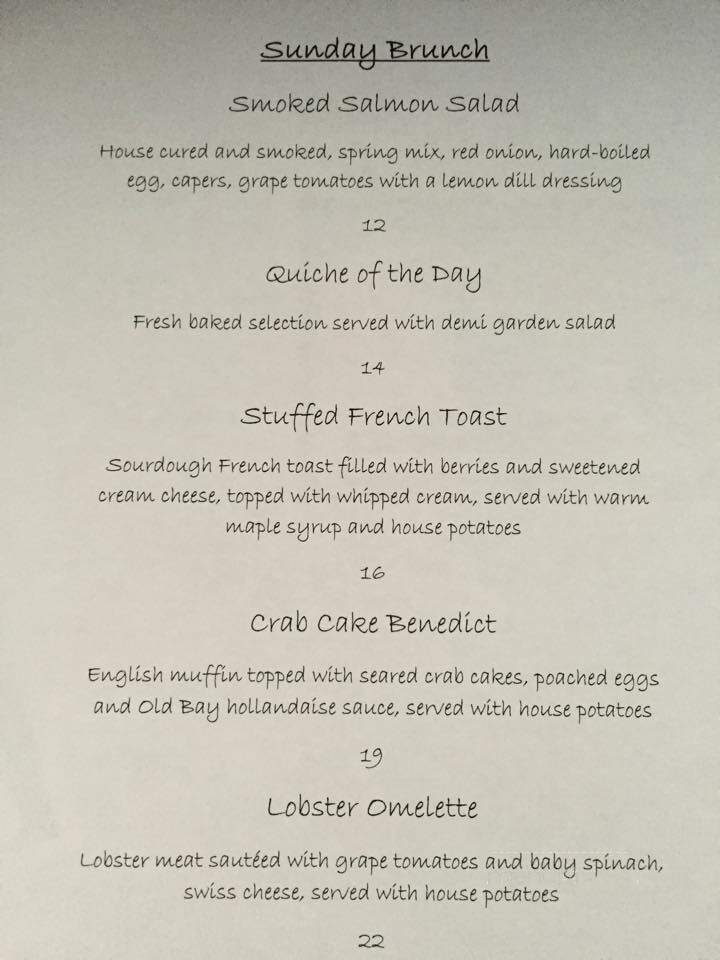 Dolphin Restaurant - Harpswell, ME menu_pic