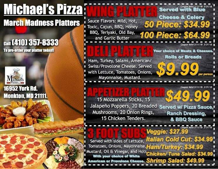 Michael's Pizza - Monkton, MD