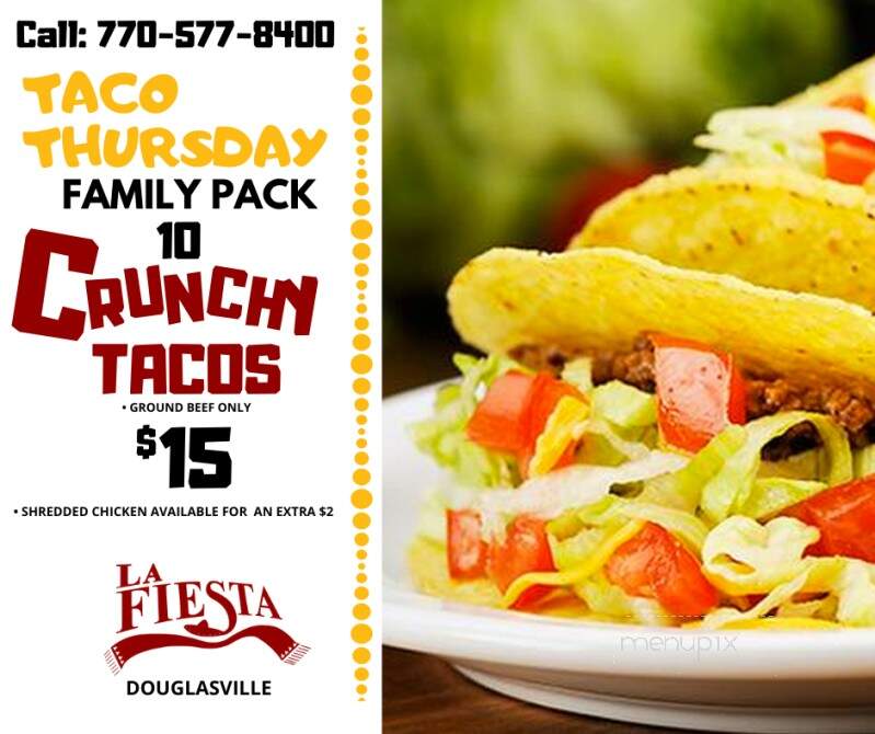 La Fiesta Mexican Restaurant - Douglasville, GA