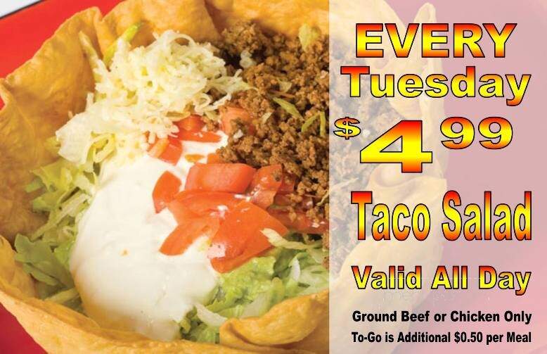 La Hacienda Mexican Restaurant - Stockbridge, GA menu_pic