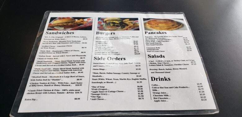 City Diner - Kansas City, MO menu_pic