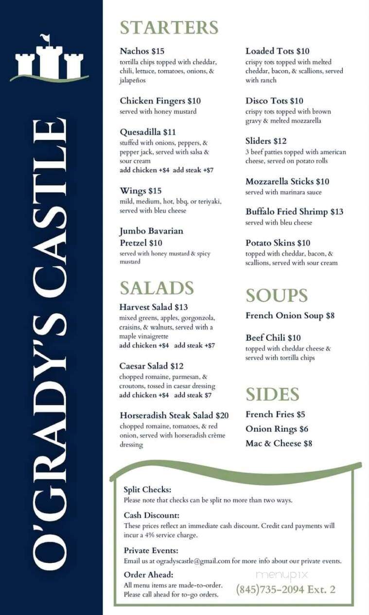 Luigi O'Grady's Delicatessen - Pearl River, NY menu_pic