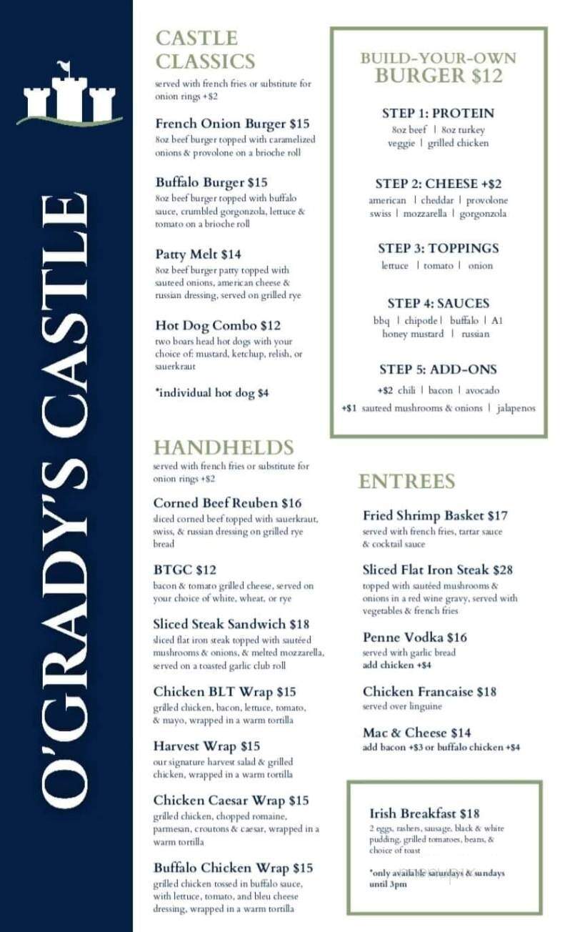 Luigi O'Grady's Delicatessen - Pearl River, NY menu_pic