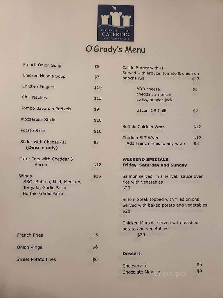 Luigi O'Grady's Delicatessen - Pearl River, NY menu_pic