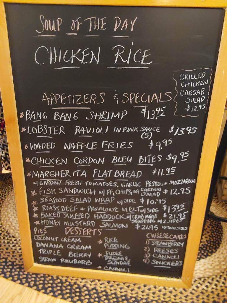 Main Street Ristorante - Newport, NY menu_pic