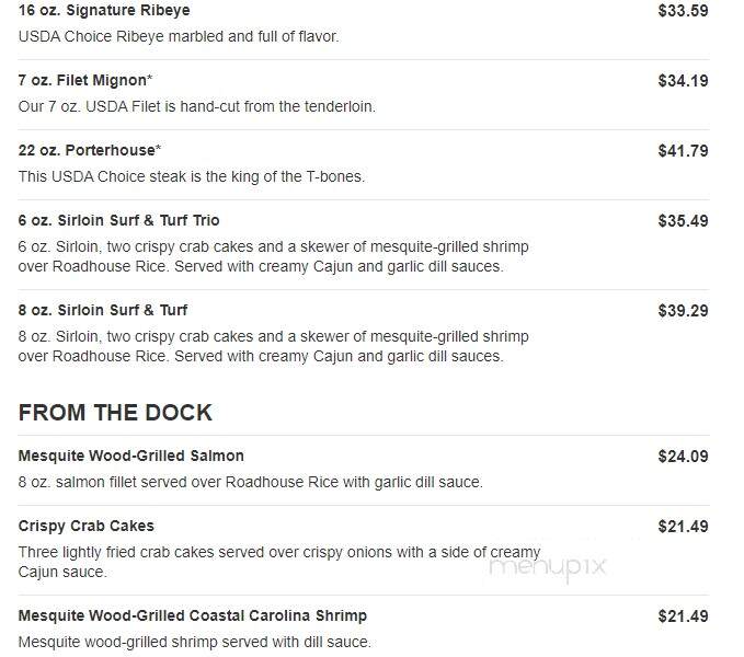 Logan's Roadhouse - Owasso, OK menu_pic