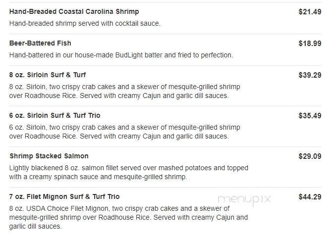Logan's Roadhouse - Owasso, OK menu_pic
