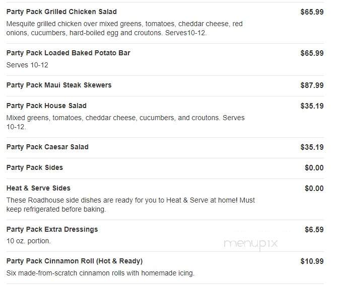 Logan's Roadhouse - Owasso, OK menu_pic
