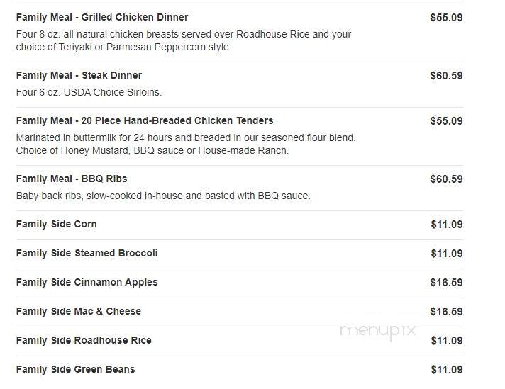 Logan's Roadhouse - Owasso, OK menu_pic