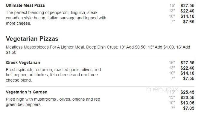 Pizza Inn - Tazewell, TN menu_pic