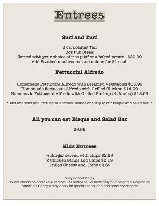 Day's Bowl-A-Dome - Wausau, WI menu_pic