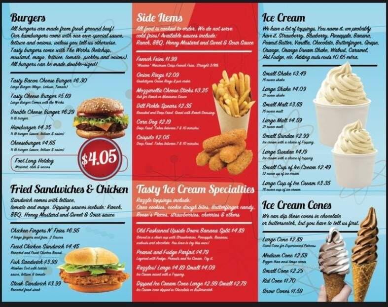 Harper's Tasty Dip - Heflin, AL menu_pic