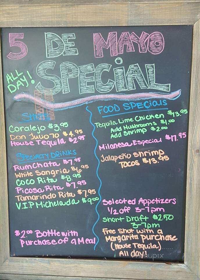 Mariachis Mexican Restaurant - Turlock, CA menu_pic