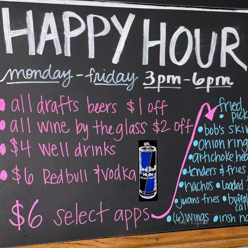 Bobs Place - Avon, CO menu_pic