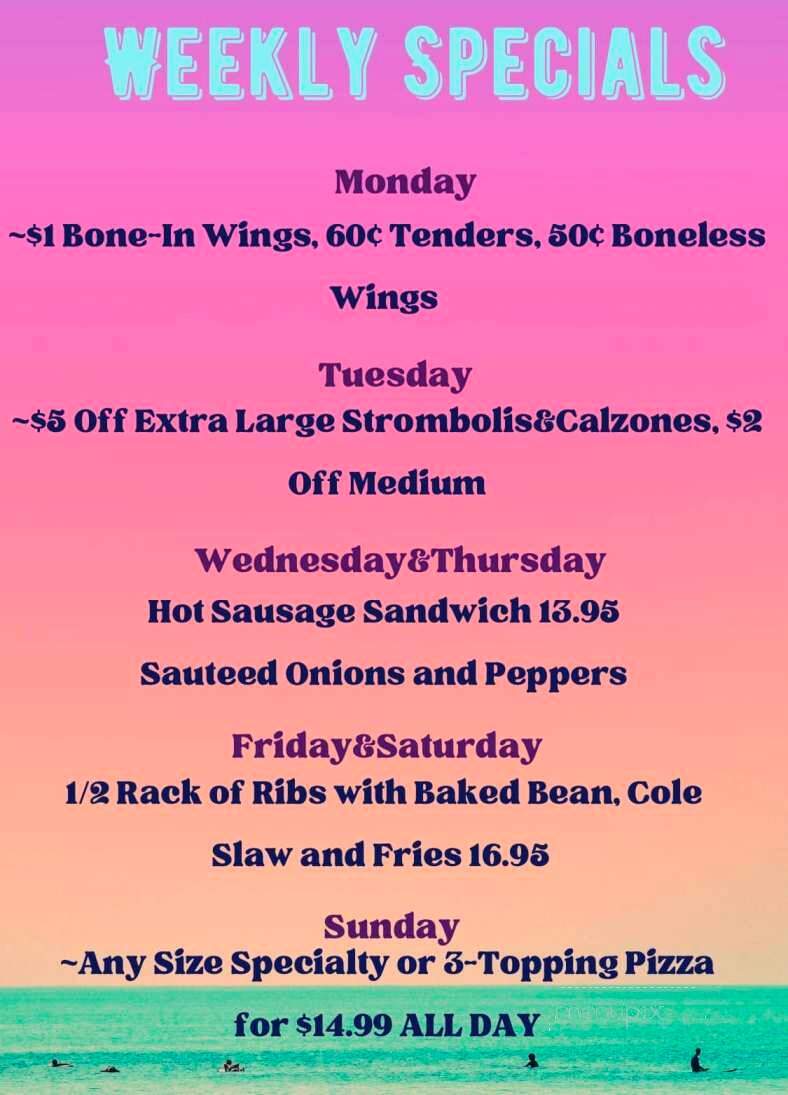 Robin Hood Brewing - Bellefonte, PA menu_pic