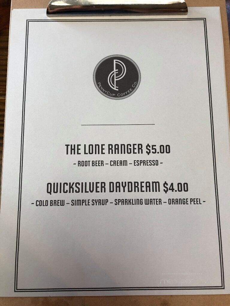 PennyCup Coffee - Asheville, NC menu_pic