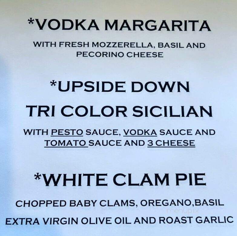Luna Rossa Restaurant / Pizzeria - Milford, PA menu_pic