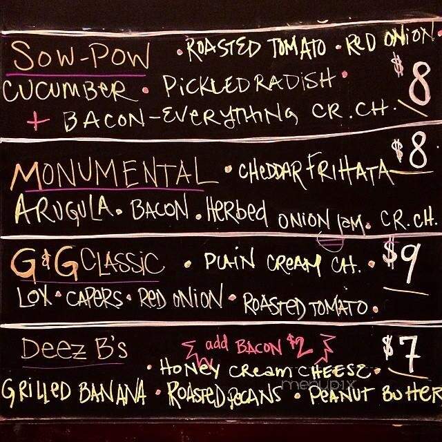 Exodus Bagels - Roslindale, MA menu_pic
