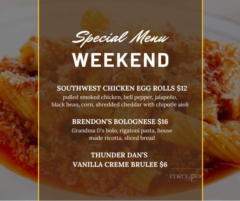 Creston Brewery - Grand Rapids, MI menu_pic